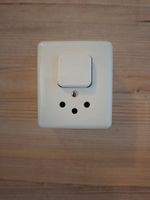 AP Kleinkombi Standard Due weiss ohne Ausbruch für Kabel