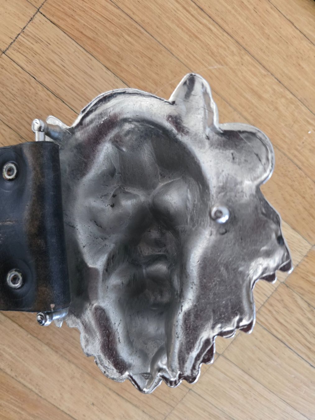 Cinture: Ledergürtel mit Löwenkopf-Schnalle, ein echter Hingucker! – Usato da Laufenburg venduto da may_r2st 6