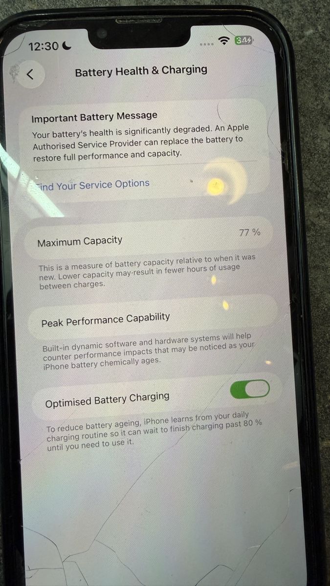 Apple Portables: Apple iPhone 13 Pro Graphite 256GB – D'occasion à Wohlen AG par ben_2mht 8