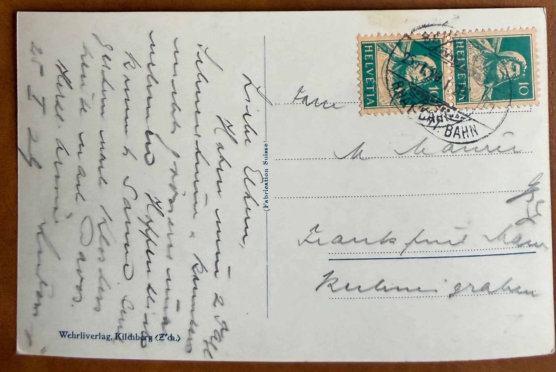 Cartoline postali: Davos - Panorama 1925 – Usato da Lutry venduto da Ediego 1