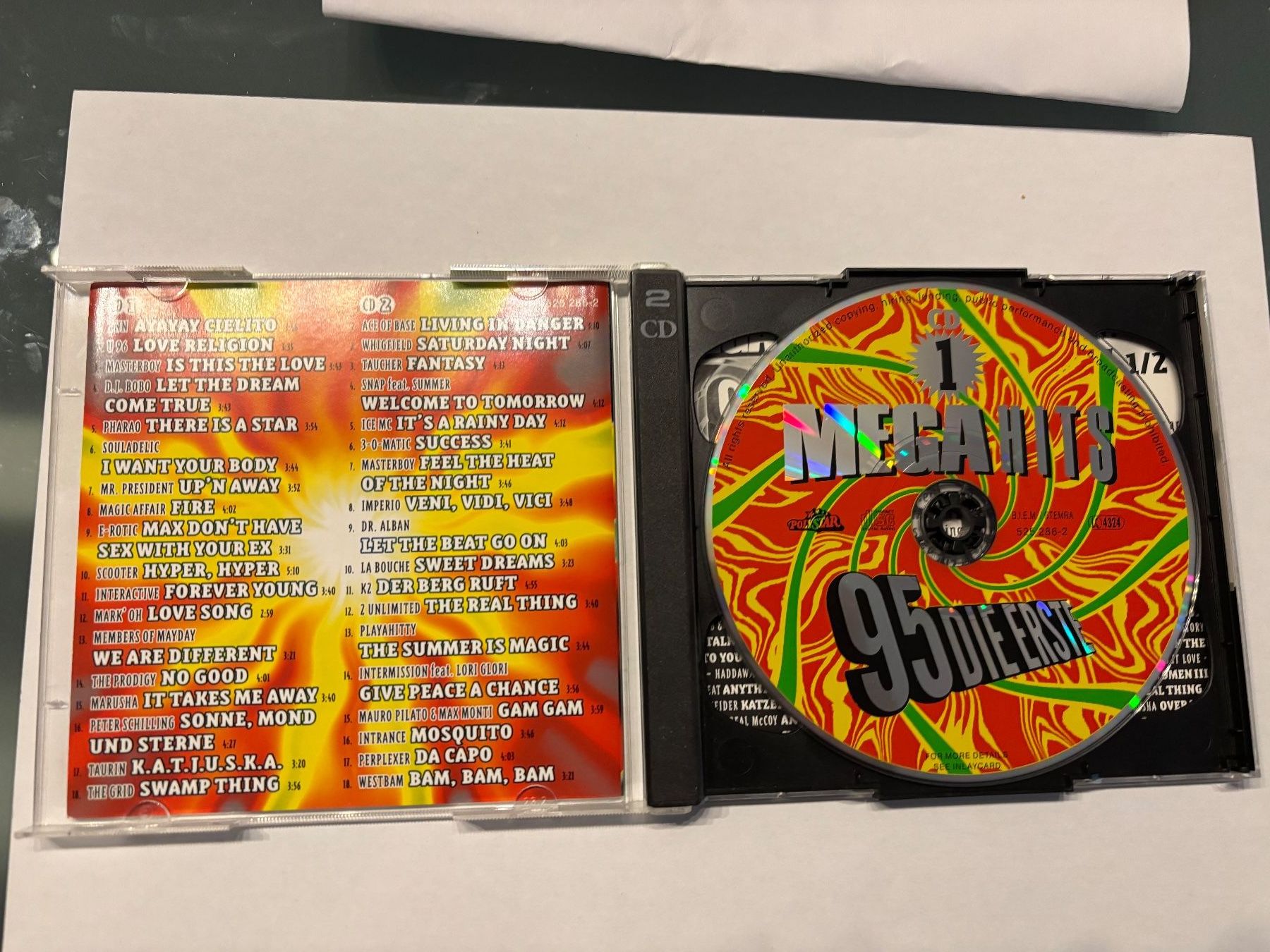 CDs: CD Mega Hits 95 Die Erste – D'occasion à Lostorf par Core84lo 1