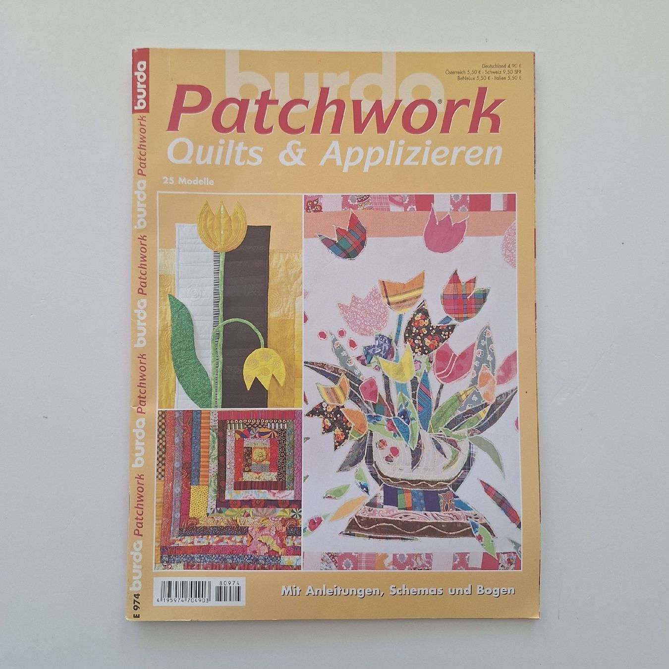 Riviste & Magazine: Burda - Patchwork Quilts & Applizieren -  – Usato da Basel venduto da Kunterbunt12