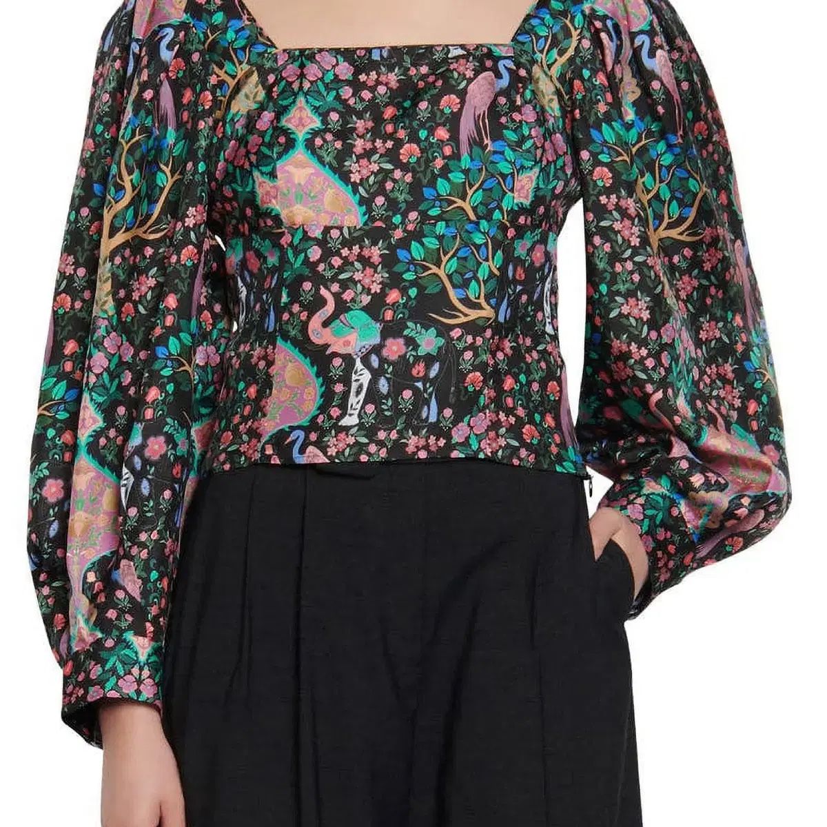 Sandro Blusen: Sandro silk blouse size 1 – Gebraucht aus Weiach von Wlodarek