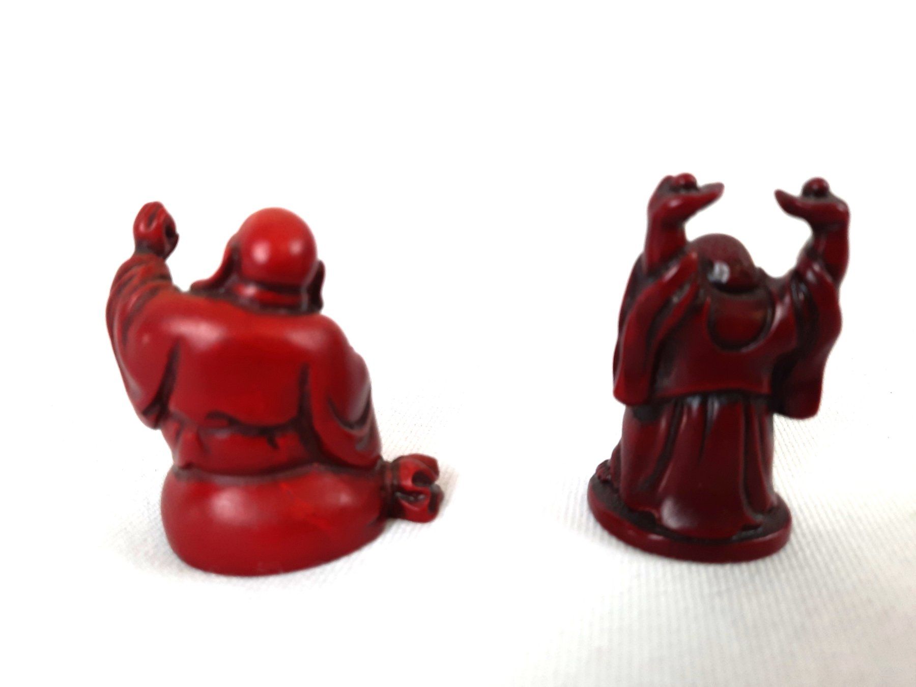 Statuette: Lachende BUDDHA rot ca. 5 cm – Usato da Beinwil am See venduto da Restwert_Beinwil 2