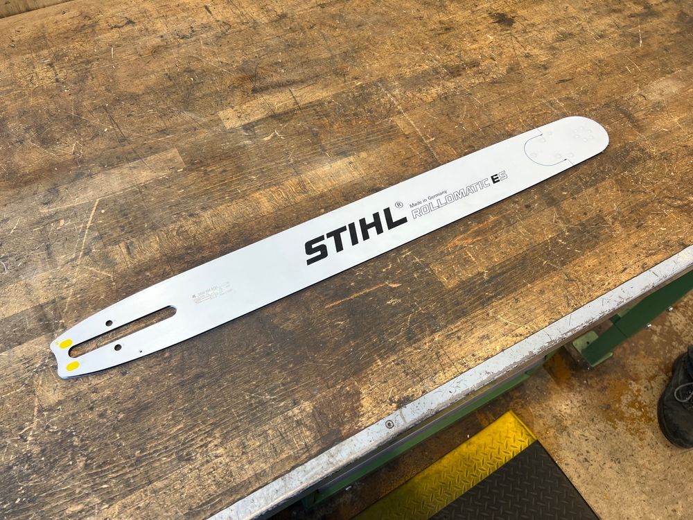 Sägenspezi Führungsschiene 63cm .404 80TG Für Stihl 050AV 051AV - Vollstahl Mit Rollstern