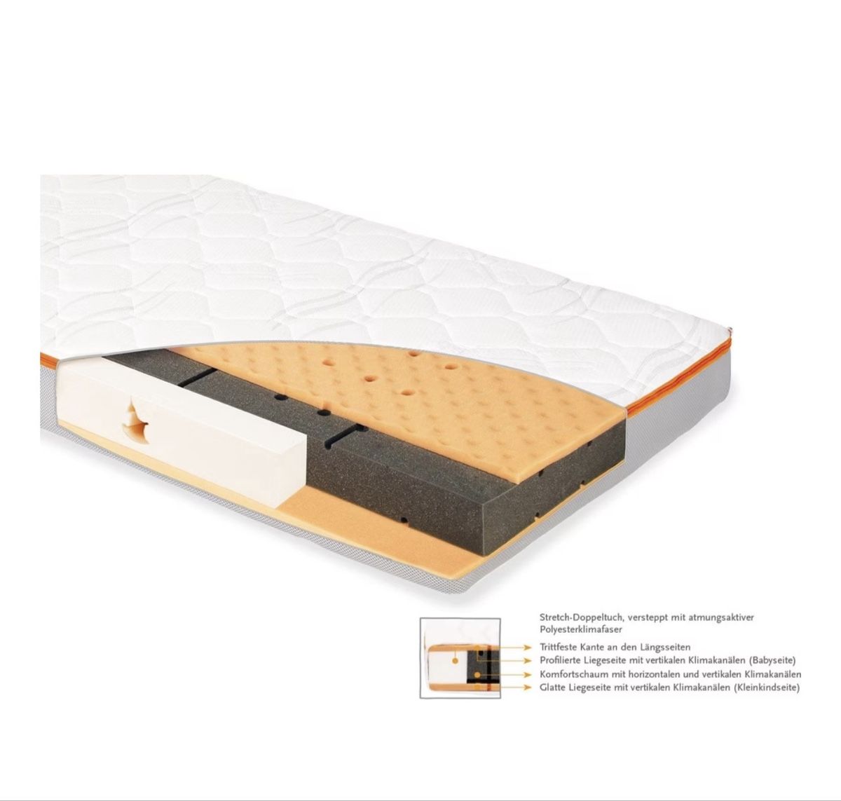 Bopita Betten: Lit bébé blanc avec matelas comme neuf  – Gebraucht aus Zollikofen von ardi1406 6