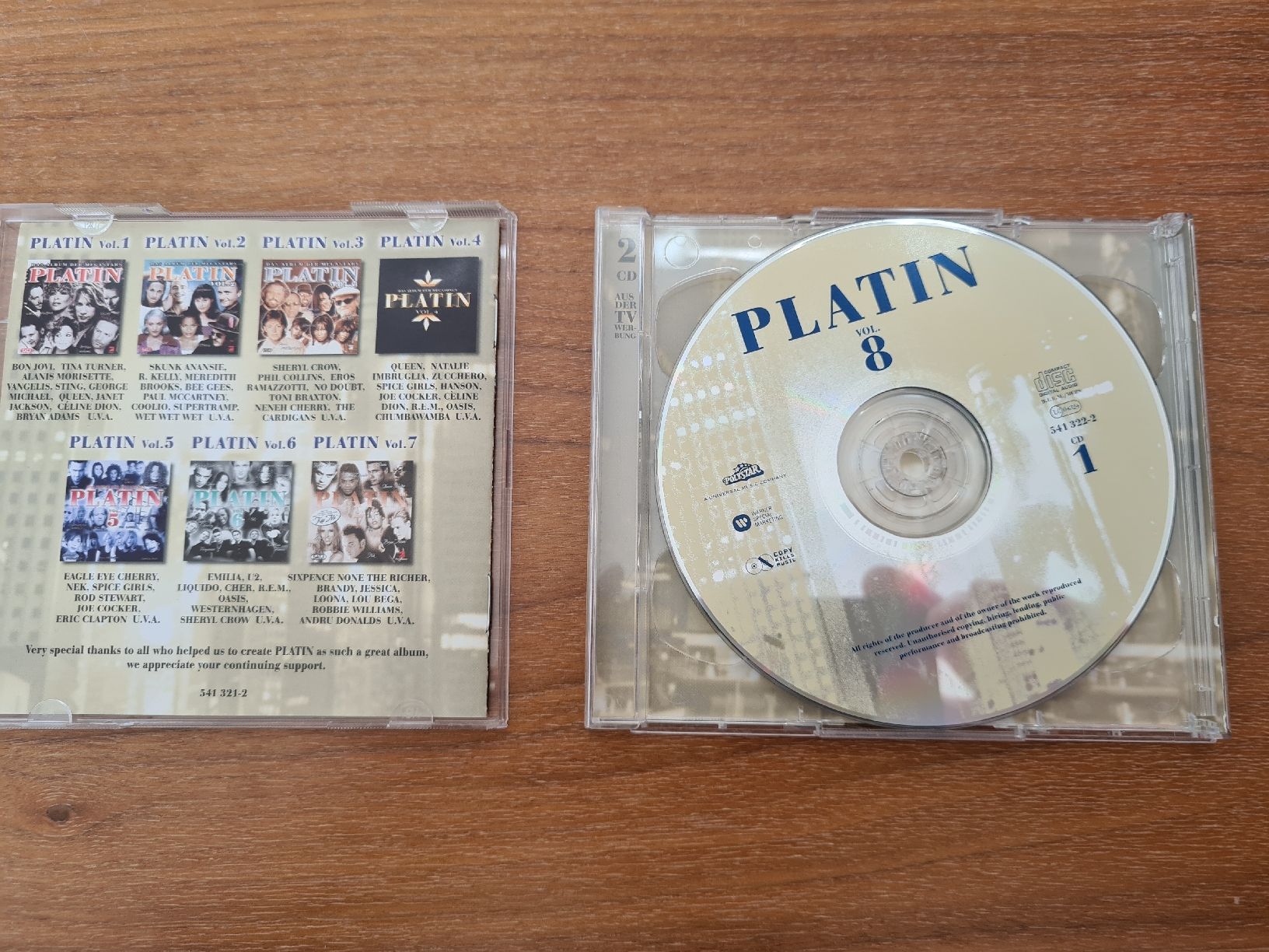 CD: PLATIN Vol. 8 CD – Usato da Bern venduto da ocraM82 2