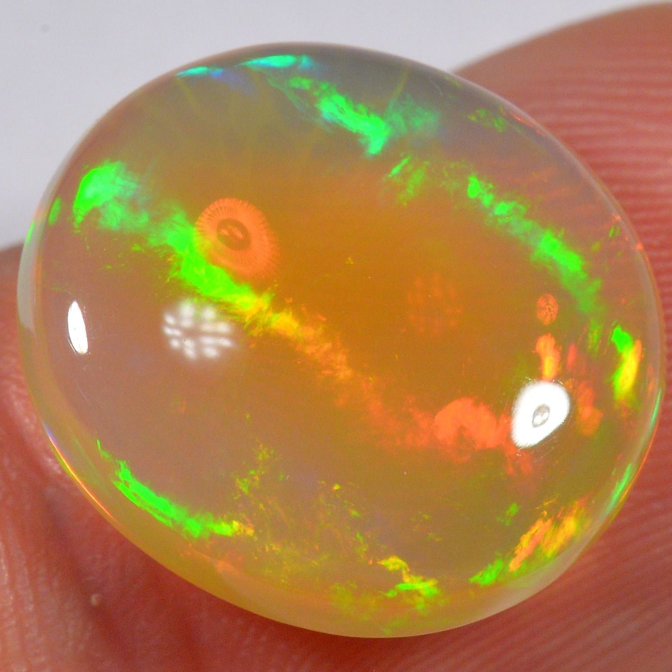 Edelsteine: 7.9 Karat - Ovaler Äthiopischer Welo Opal – Neu (gemäss Beschreibung) aus Rüti ZH von DeinOpal 8