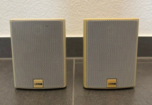 Canton Casse acustiche: Canton MX Mini-Lautsprecher mit Ständern – Usato da Dübendorf venduto da ZZ21