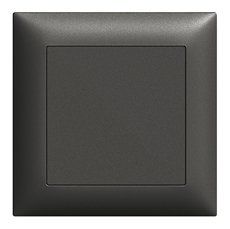Feller Schalter: Feller Edizio Due UP Blindabdeckung schwarz – Neu und originalverpackt aus Villmergen von Elektro-Mueller