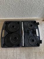 Kurzhantelset 15 kg gebrauchter Zustand