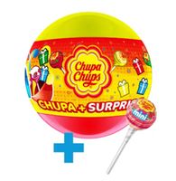 125 Stk.Chupa Chups Kapseln 90mm (Chupa Chups + Überaschung)