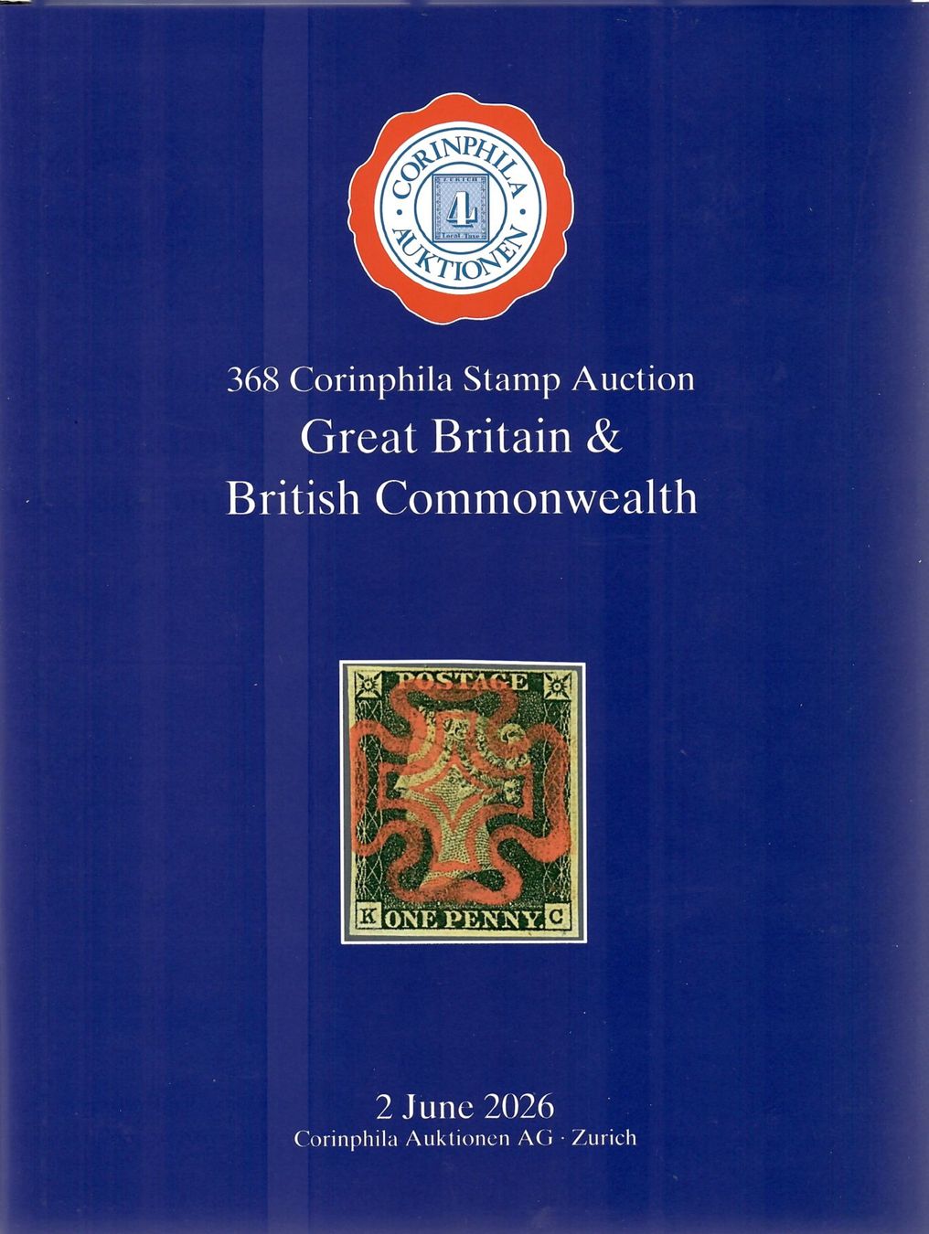 Libri: Corinphila vente 368 Great Britain – Nuovo (secondo la descrizione) da Villars-Burquin venduto da Rodjeurs
