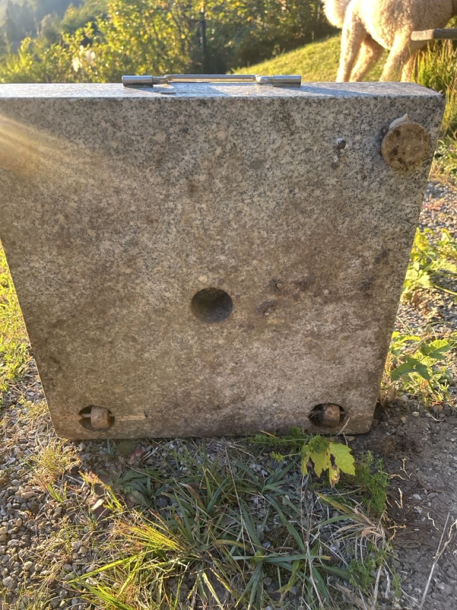 Altro: Sonnenschirmständer Granit, Edelstahl – Usato da Eigenthal venduto da dog111 1