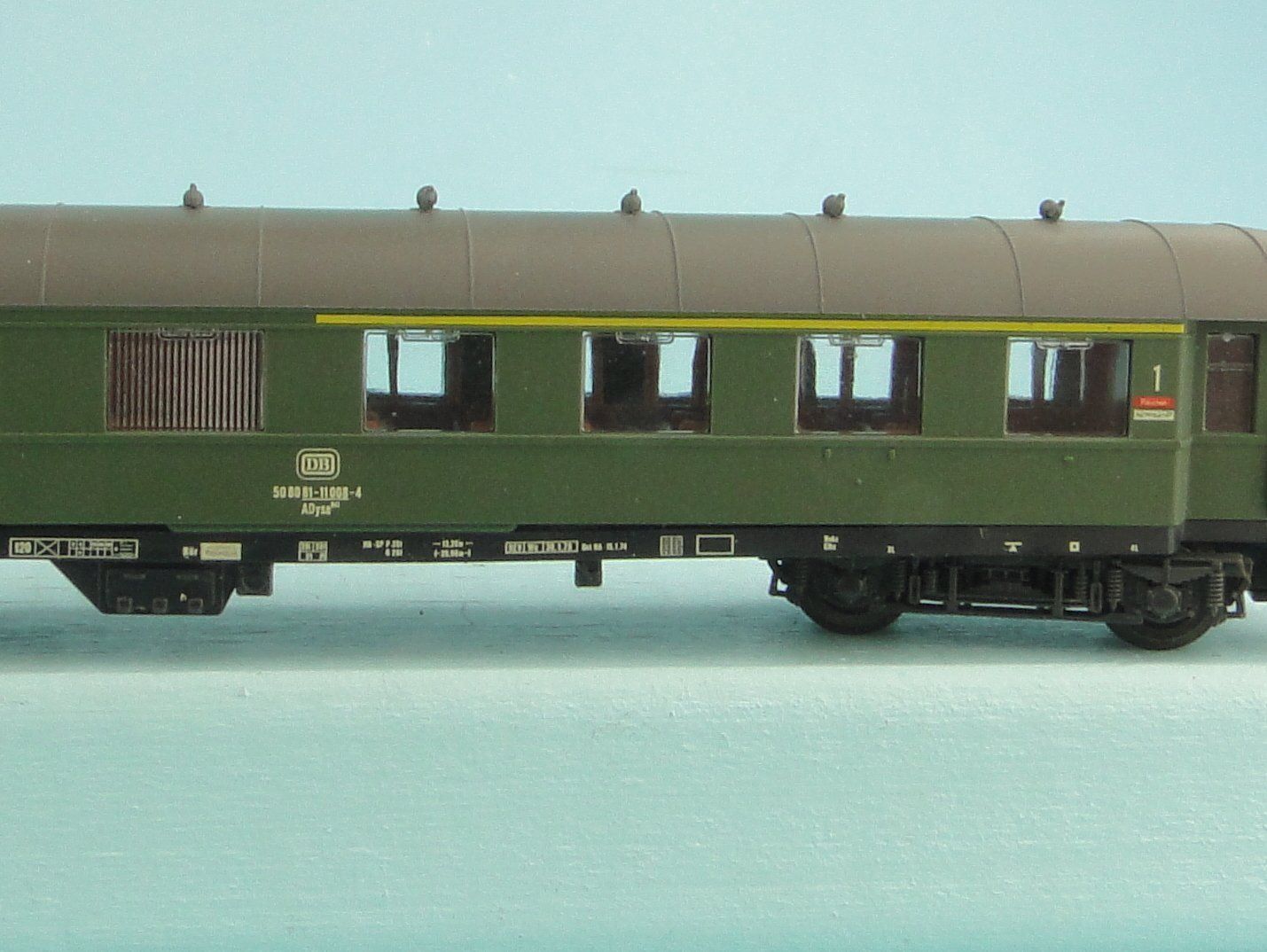 Roco Modellini di ferrovie: Roco 2275A Spur N DB Eilzugwagen  1/2 Kl. – Usato da Bülach venduto da cann11 4