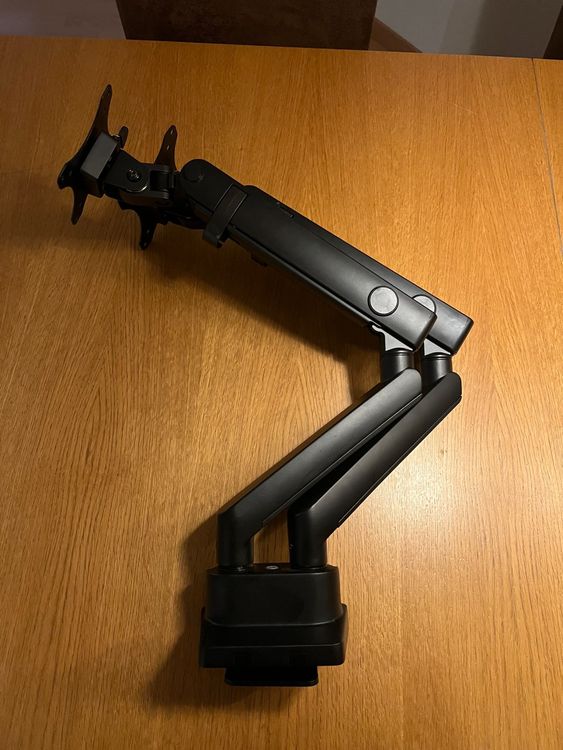 Monitorständer Schwenkbar & Höhenverstellbar – Für 13 Bis 32 Zoll Bildschirme, Bis 25 Kg Belastbar, Mit Glasbasis