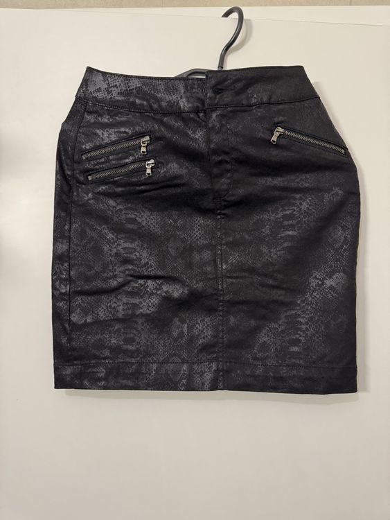 Jupe Crayon Noire New Look - Taille 4 (petite) - Longueur Aux Genoux - Occasion Parfait état
