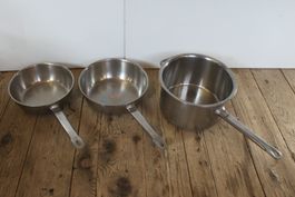 3er-Set Noser Inox Gastro Pfannen