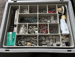 Elektrozubehör+ Schrauben, Dübel
