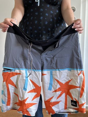 Short de bain Quiksilver stylé - Taille S-M y2k