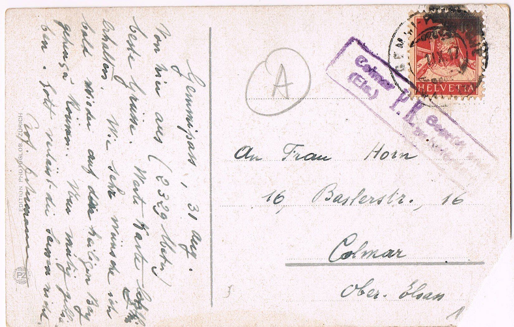 Cartoline postali: Gemmi Hotel Wildstrubel, belebte alte AK – Usato da Buchs AG venduto da Baerfisch 1