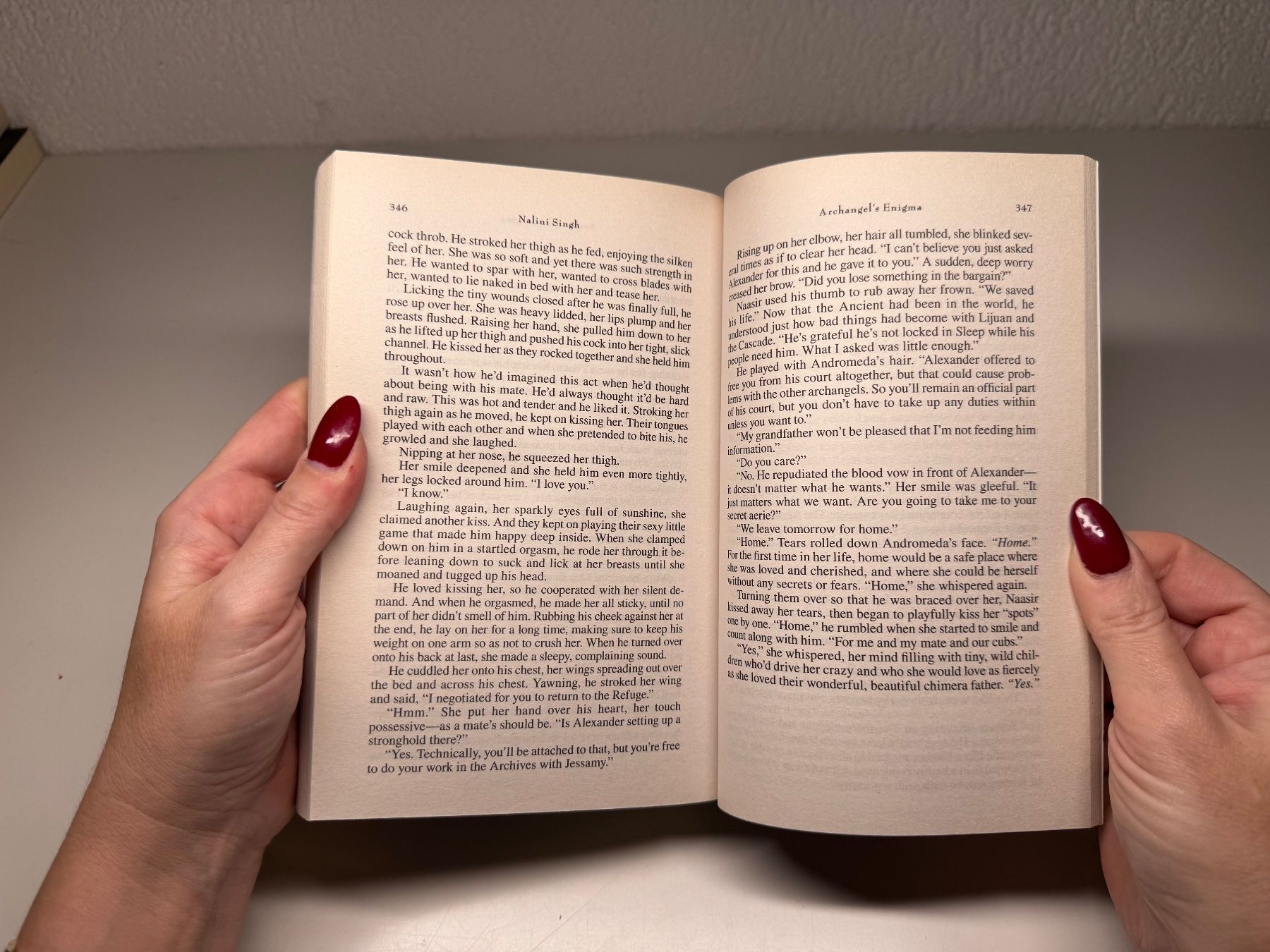 Bücher: NOVEL: Nalini Singh, Archangel's Enigma – Gebraucht aus Grosswangen von English_books 8