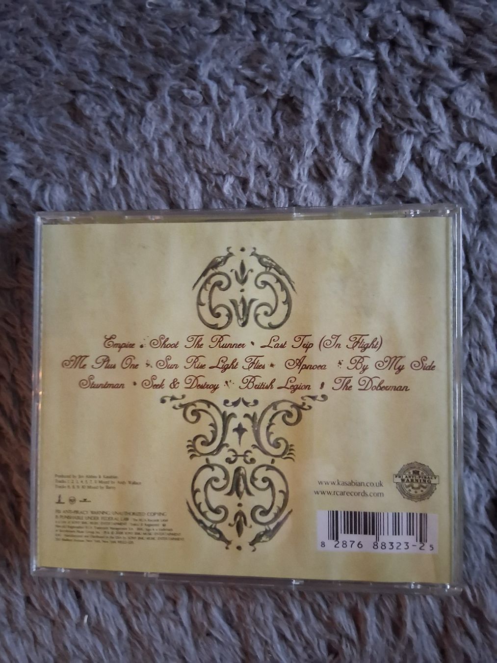 CD: KASABIAN      EMPIRE     CD – Usato da Wetzikon ZH venduto da Ramones01 1