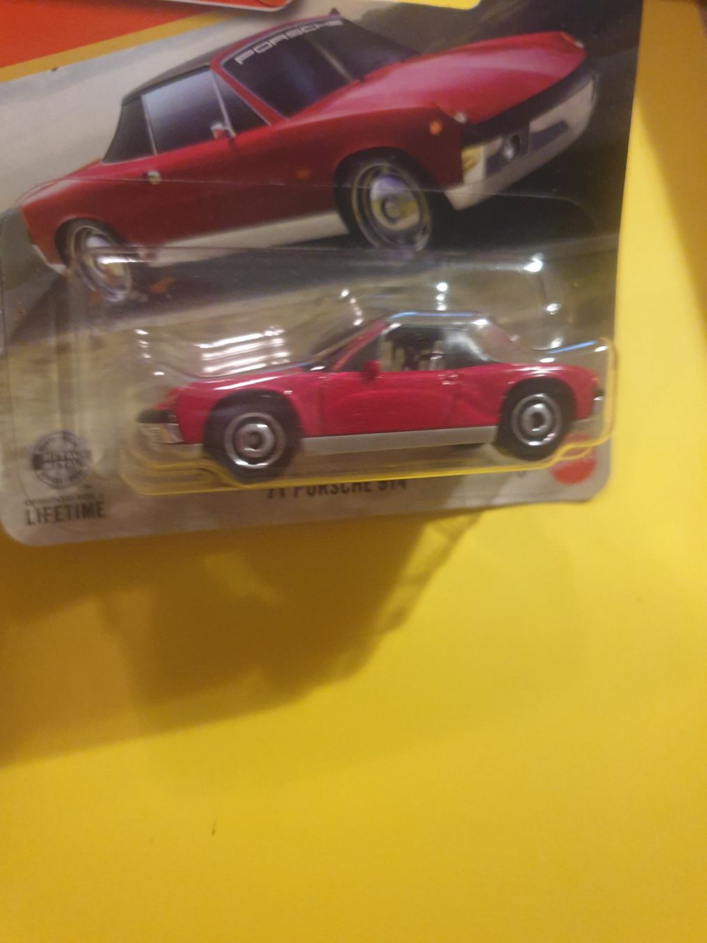 Matchbox Modellini d'auto: Matchbox '71 PORSCHE 914 – Nuovo e nell'imballaggio originale da Oftringen venduto da Rotor 4