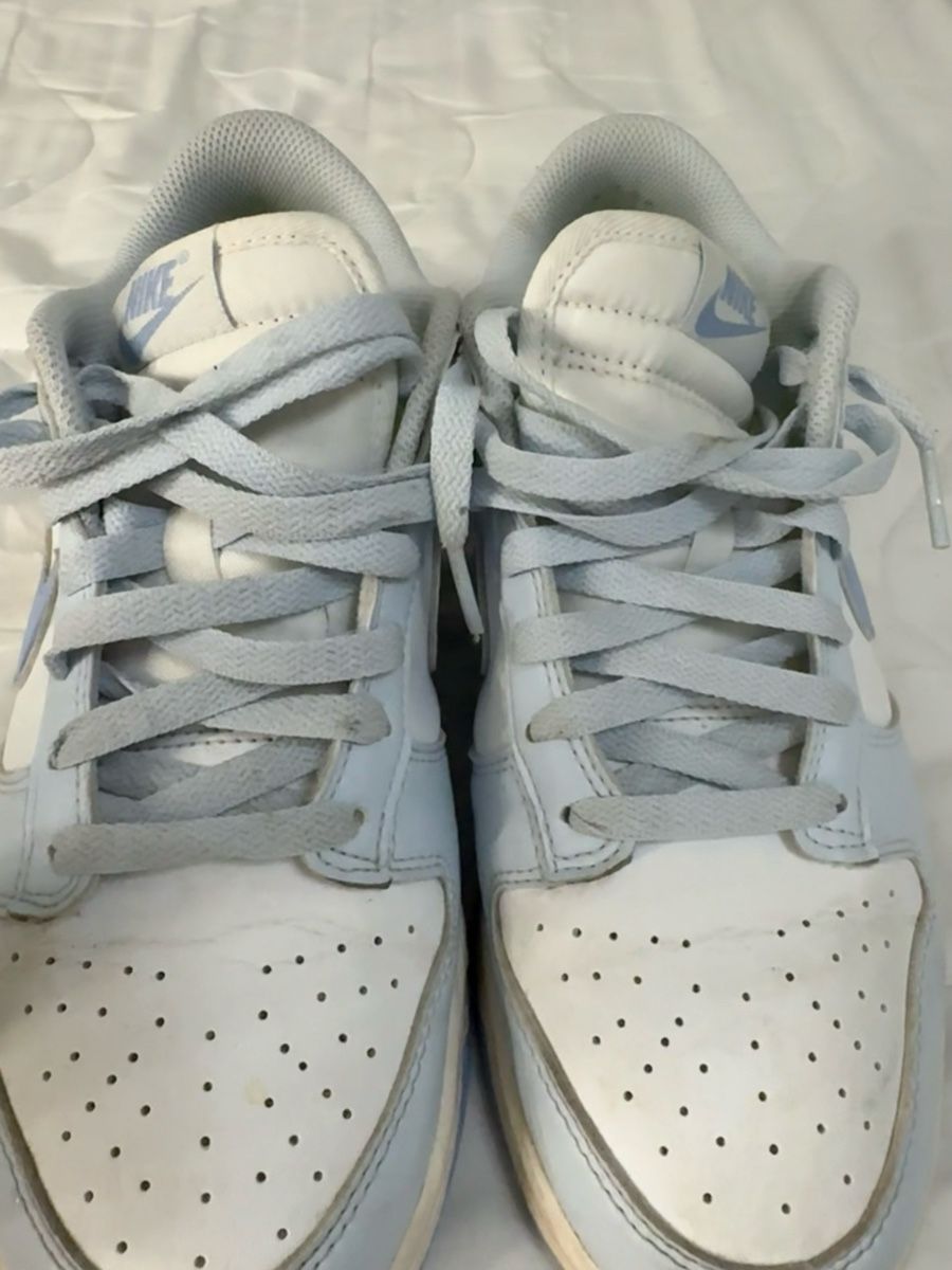 Nike Scarpe da uomo: Nike Dunk Low- Weiss/Hellblau/ Blau - Grösse 40,5 – Usato da Wallisellen venduto da ac.wa 4