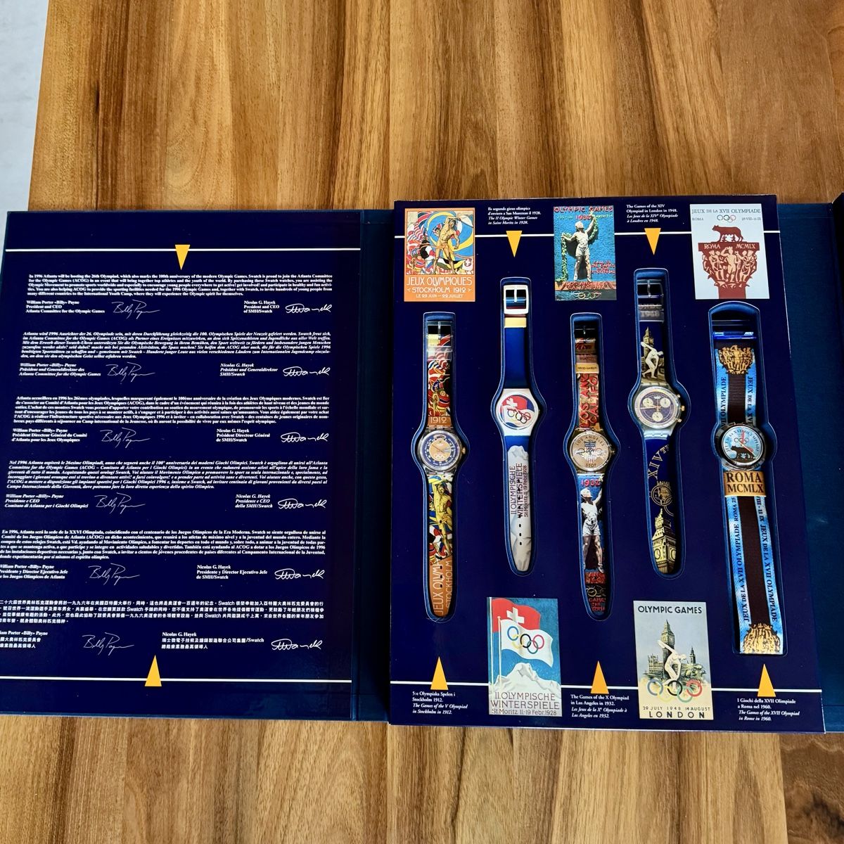 Swatch Orologi: Swatch Olympic Games Collection - Limited Edition - Collecti – Nuovo (secondo la descrizione) da Arzier-Le Muids venduto da Avanna 2