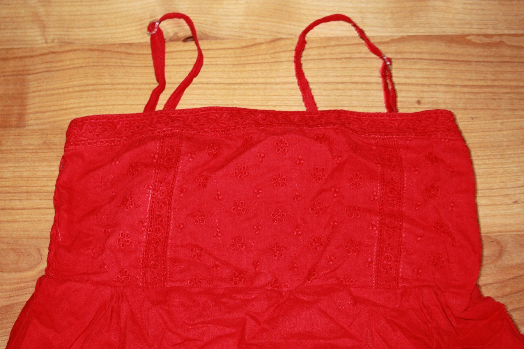 Camicette, T-shirt & Top: süsses rotes  Blusen Top 158 – Nuovo (secondo la descrizione) da Wenslingen venduto da Strick4Alpaca 1