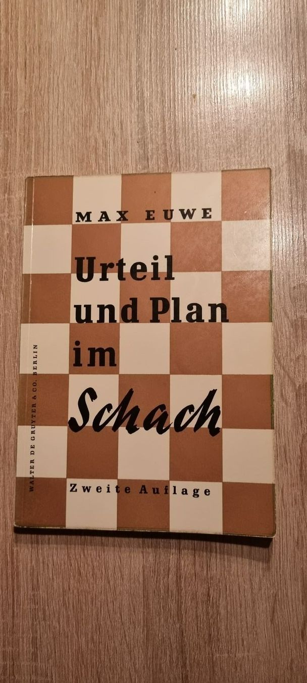 Libri: Schachbuch Urteil und Plan im Schach – Usato da Muttenz venduto da Langerochade