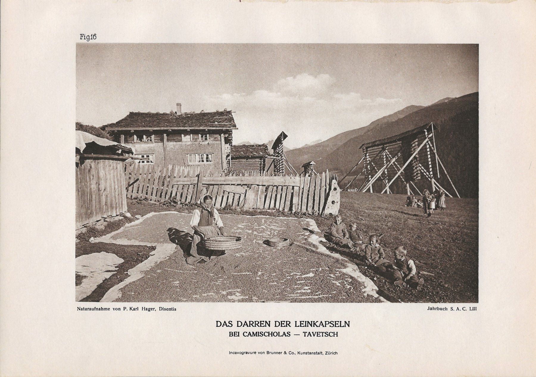 Cartoline postali: Camischolas,Tavetsch,Darren Leinkapseln – Usato da Frauenfeld venduto da Merk52