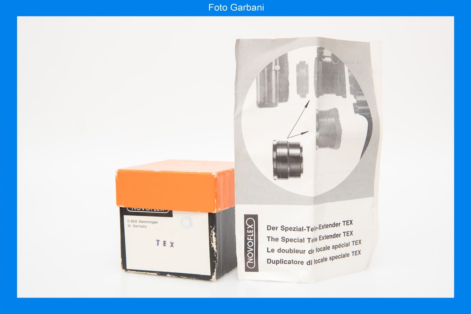 Novoflex Objectifs: Novoflex Teleextender 2x – D'occasion à Muralto par FotoGarbani 2
