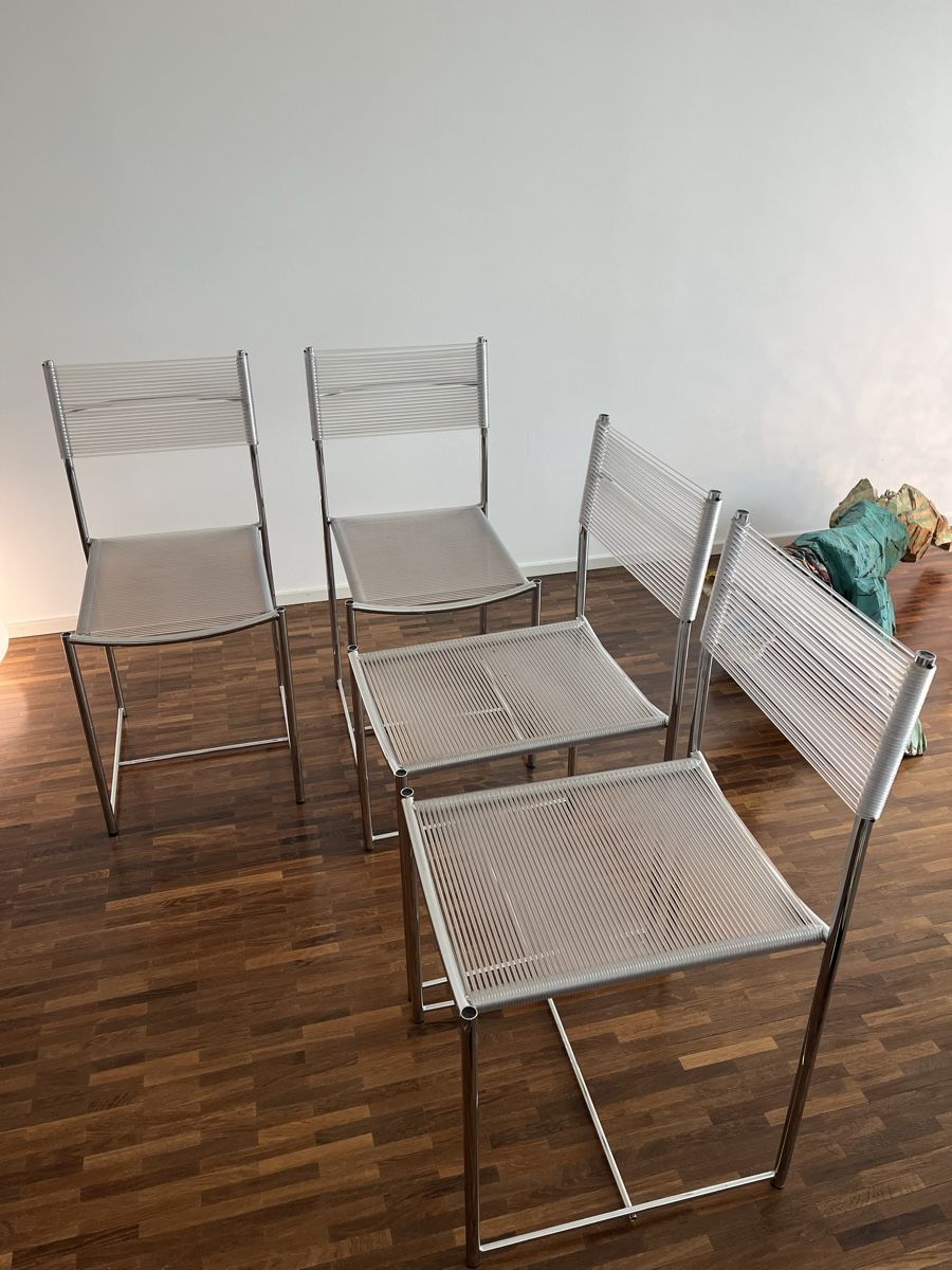 Alias Sedie: Set of Four Alias Spaghetti Chairs - Modern Design! – Usato da Zürich venduto da mar_kmc2