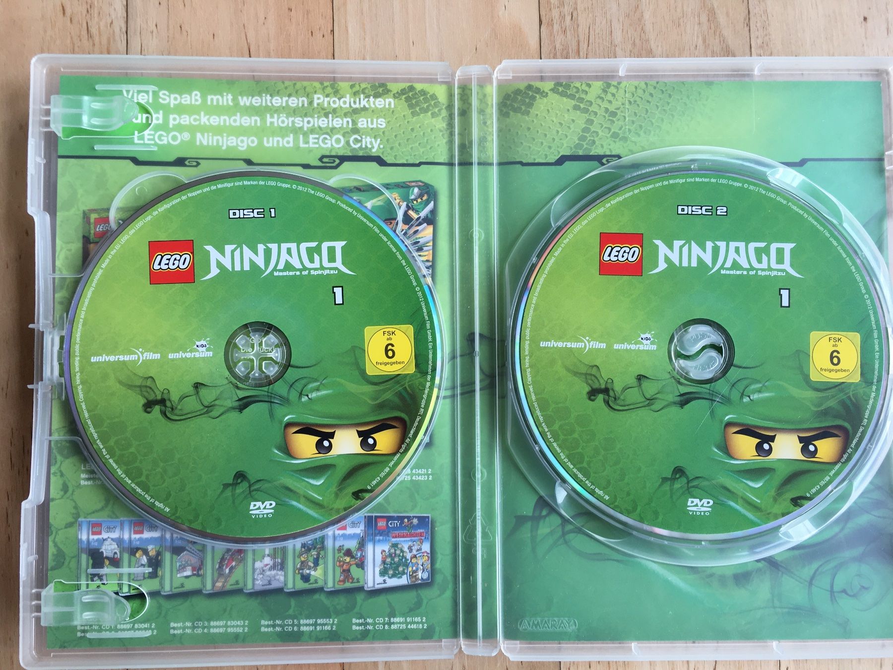 Alle DVDs: Ninjago Masters of Spinjitzu 2 DVD – Gebraucht aus St. Urban von uschi73 2