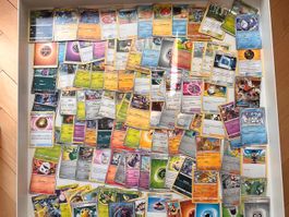 100 Pokémon-Karten – Englisch – Gemischtes Lot – Original