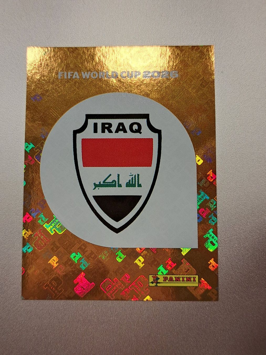 Panini Sammelbilder & Trading cards: WM26 Panini Iraq – Neu (gemäss Beschreibung) aus Au ZH von Paninifieber26