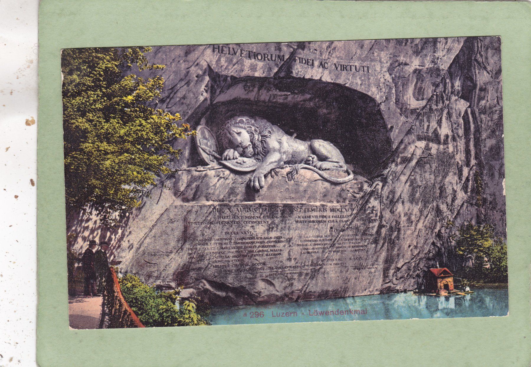 Cartes postales: Luzern Löwendenkmal – D'occasion à Herisau par Lisegrat2008