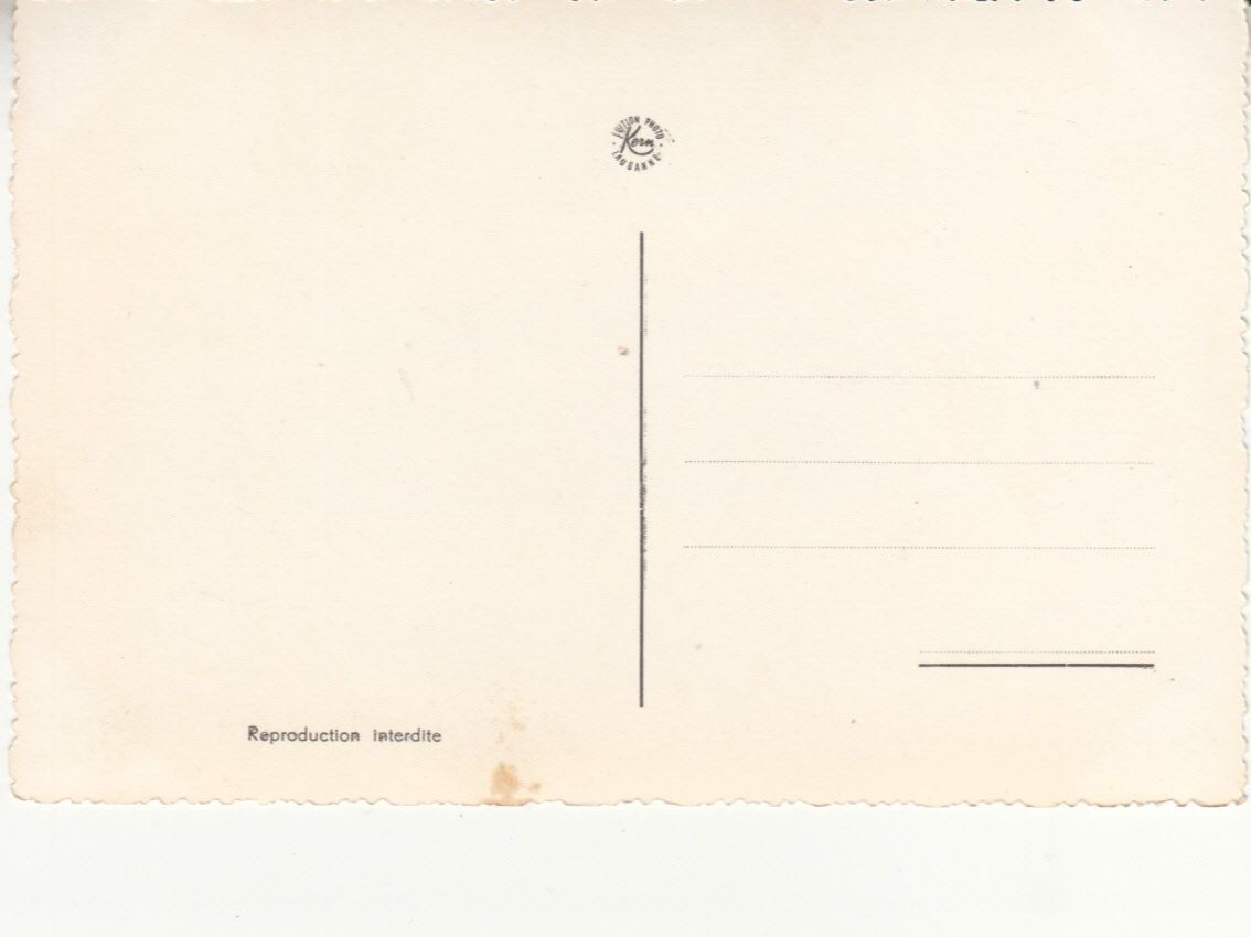 Ansichtskarten: Lausanne Ouchy ca. 1940 – Gebraucht aus Bürglen TG von StampGraf 1