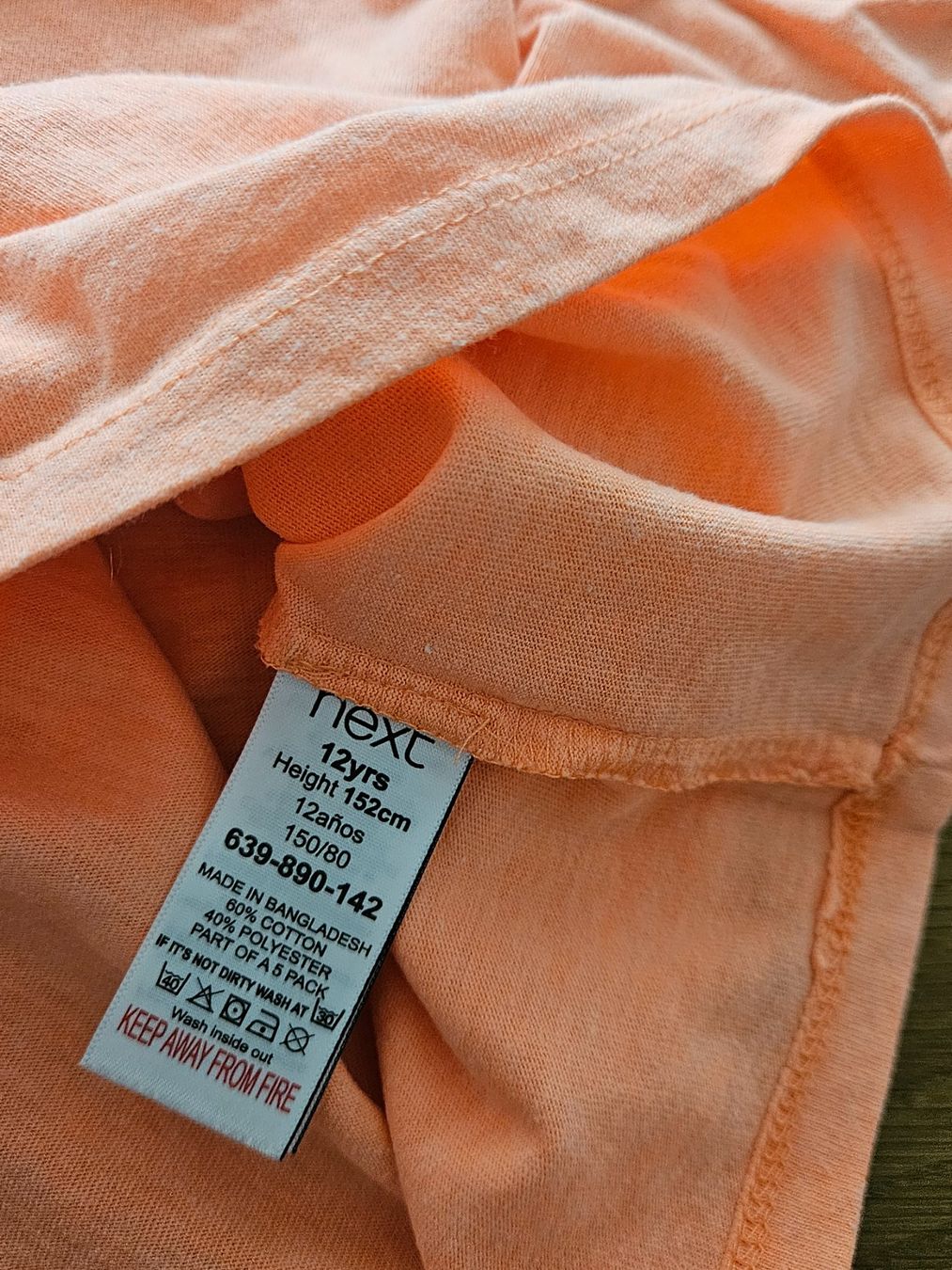 Next Blusen, T-Shirts & Tops: Next Tshirt Gr. 146-152  orange – Gebraucht aus Engelburg von ynnoc19 1
