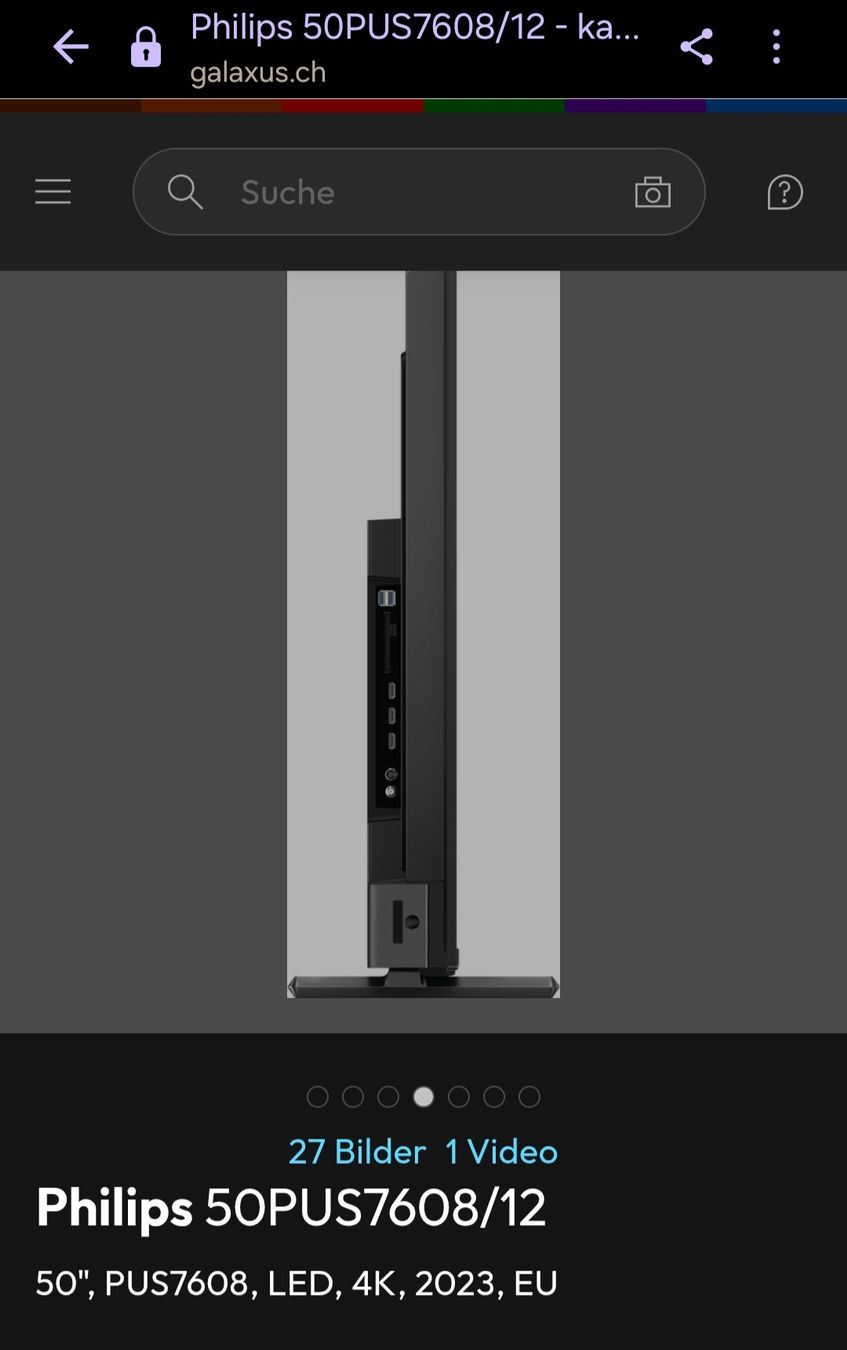 Televisori: Fernseher Philips 50" – Usato da Luzern venduto da sar_87r8 1