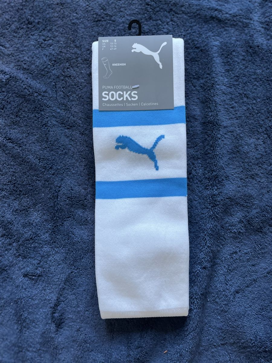 Puma Socken: Chaussettes football Marseille  – Neu und originalverpackt aus Chambésy von Louwall_football