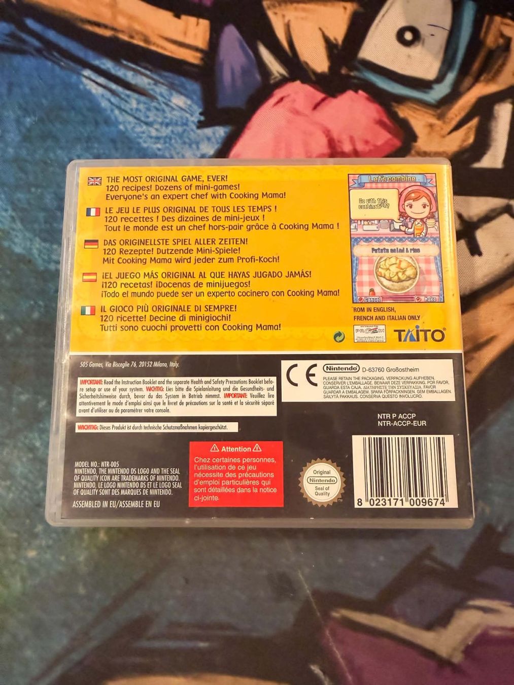 Nintendo Giochi: Cooking Mama Nintendo DS – Usato da Giubiasco venduto da Tici__nerd_Giubiasco 1