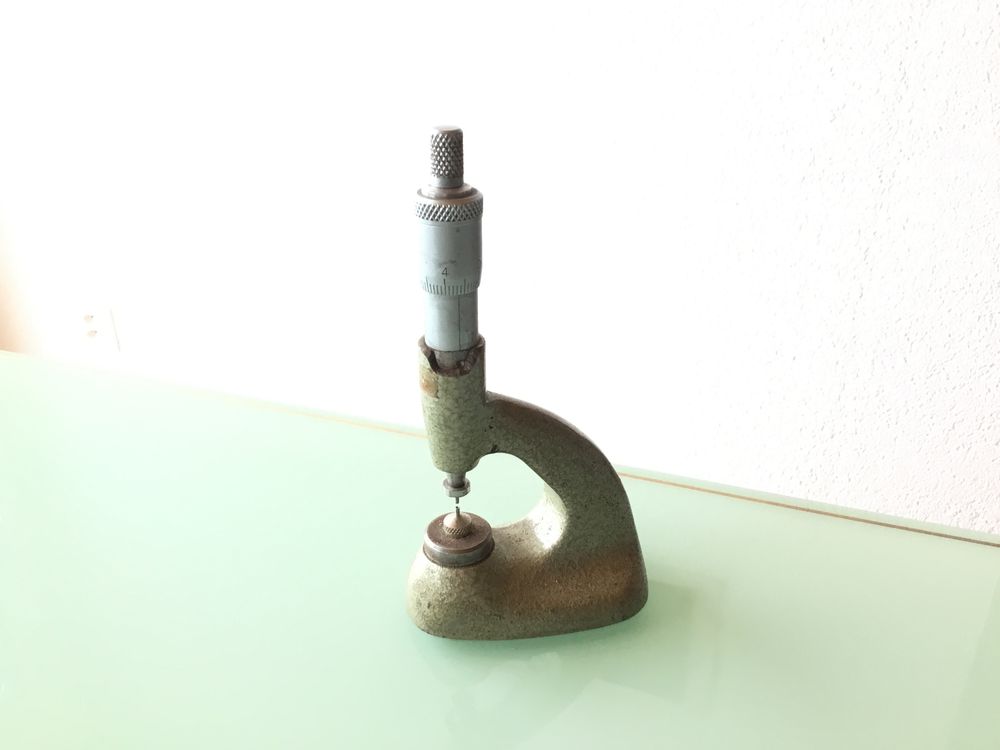 Micromètre D'horloger - Outil De Précision - Occasion - Pour Bricolage Et Horlogerie