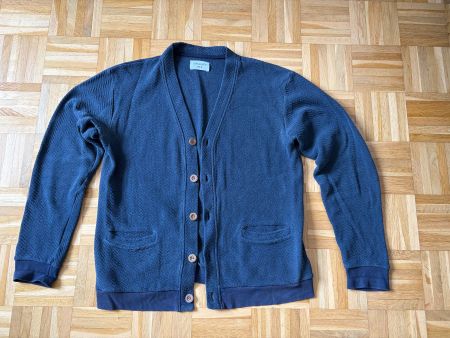 Our Legacy Peru Sweater Cardigan Gr. L (50) Navy