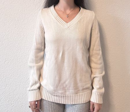 S.Oliver Pullover V Ausschnitt , beige, Gr. 42