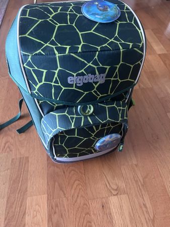 Ergobag Schulthek / Schulrucksack grün, guter Zustand