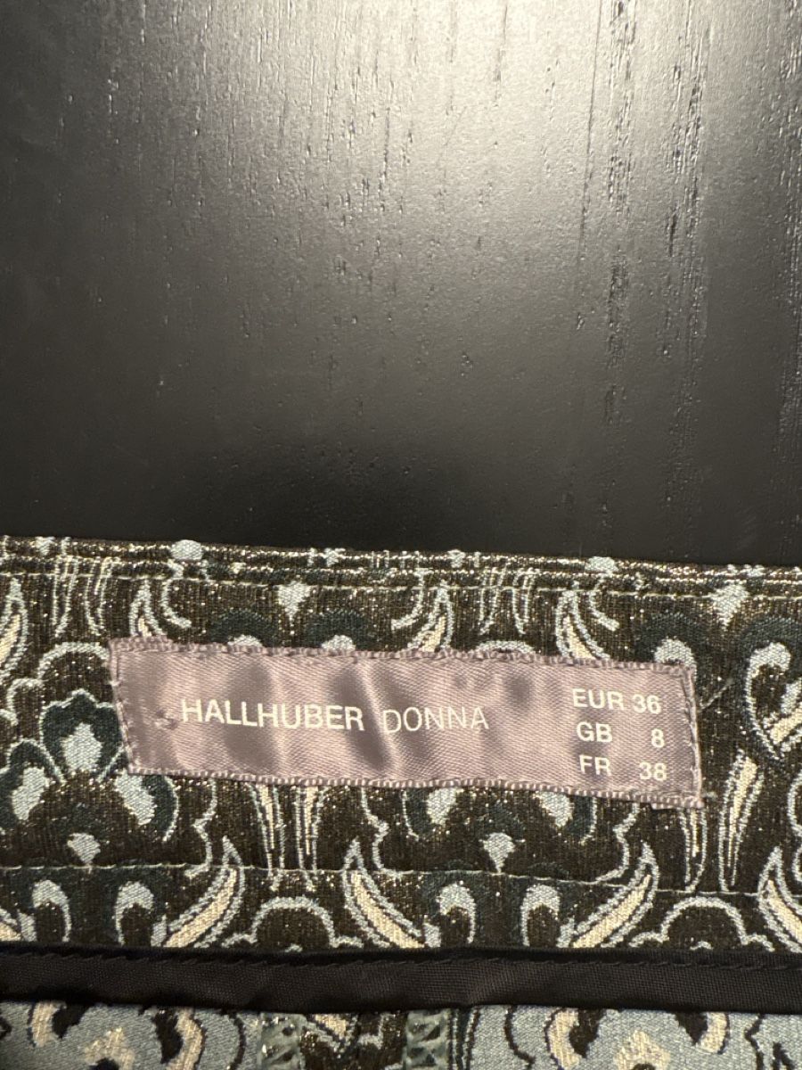 Hallhuber Pantaloni: Stylish Patterned Trousers - Perfect for Autumn! Size 8 – Nuovo (secondo la descrizione) da Uitikon Waldegg venduto da JanicaGe 1