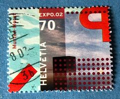 Nr.1042 GESTEMPELT Arteplage Murten 2002 